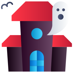 Ghost castle icon