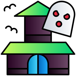 Ghost castle icon