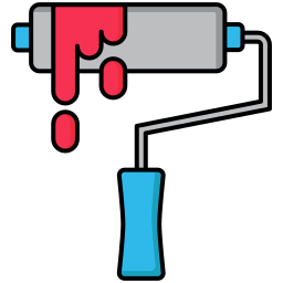 Paint roller icon