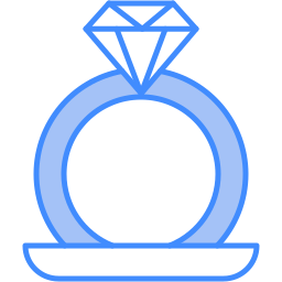 Wedding rings icon