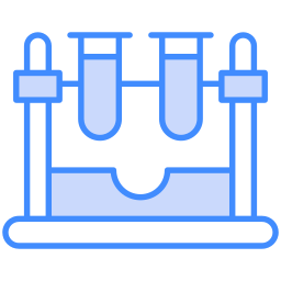 Test tubes icon