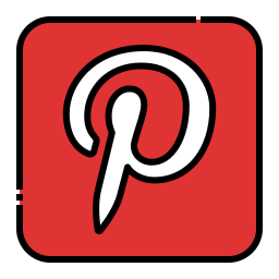 pinterest icoon