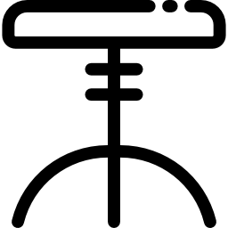 Wooden chair icon