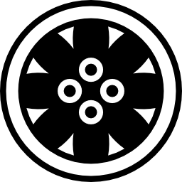 Alloy wheel icon