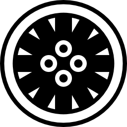 Alloy wheel icon