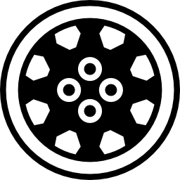 Alloy wheel icon