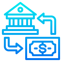 Money exchange icon