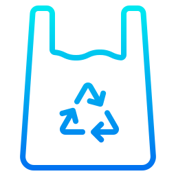 Plastic bag icon