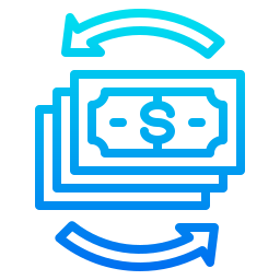 Money transfer icon