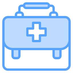 First aid kit icon