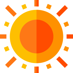 soleil Icône