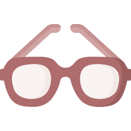 Eye glasses icon