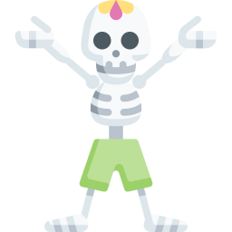 Skeleton icon