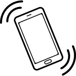 Mobile phone vibrating icon