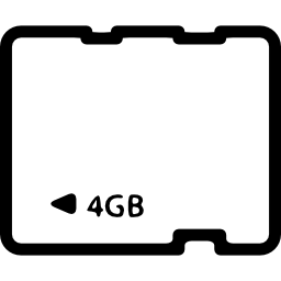 4Gb card icon