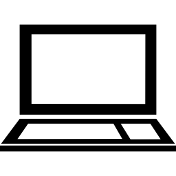 Laptop computer icon