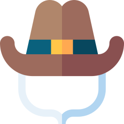 cowboyhoed icoon