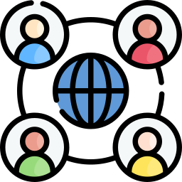 globales netzwerk icon