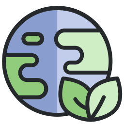 Green earth icon