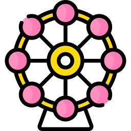 Ferris wheel icon