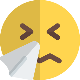 Sneezing icon