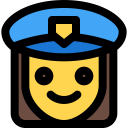 Policewoman icon