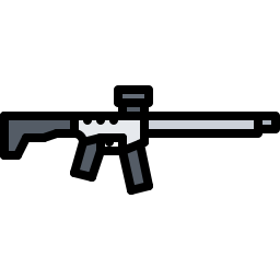 fusil d'assaut Icône