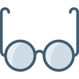 Reading glasses icon