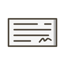 Cheque icon