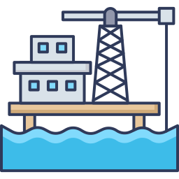 Pump jack icon