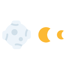 Moon phase icon