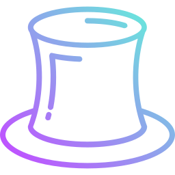 Top hat icon