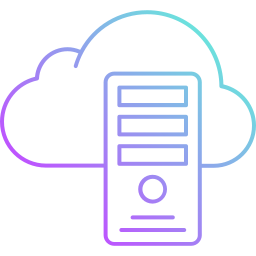 serveur cloud Icône
