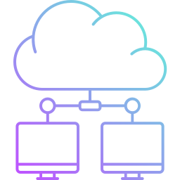 Cloud computing icon