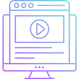 Video web icon