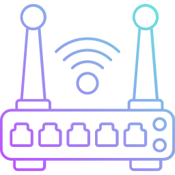 router wifi icona