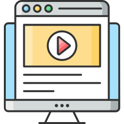 Video web icon