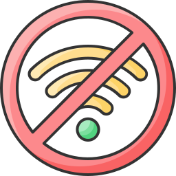 No wifi icon