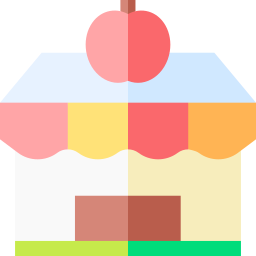 Fruit shop icon