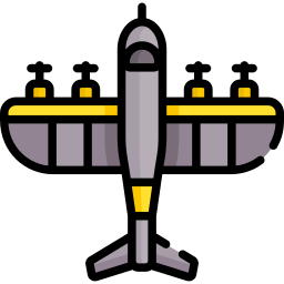 Fighter plane icon