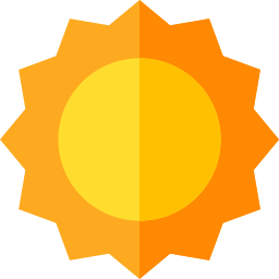 soleil Icône