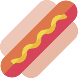 hot-dog Icône