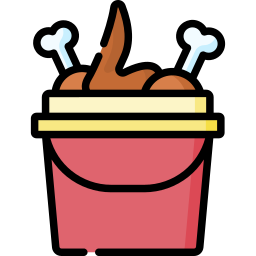 Fried chicken icon