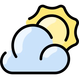 Cloudy day icon