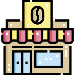 Coffee shop icon