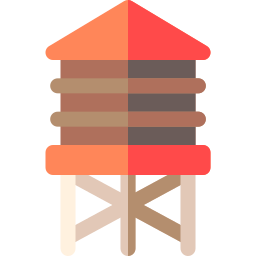 Water tower icon