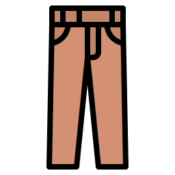 un pantalon Icône