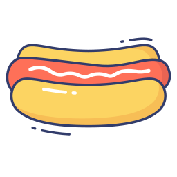 hot dog icona