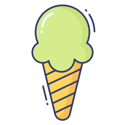 Ice cream cone icon