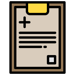 Medical report icon